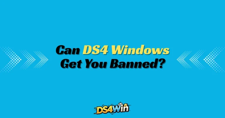 Can DS4 Windows Get You Banned
