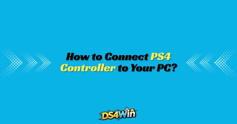 How to Connect PS4 Controller to Your PC